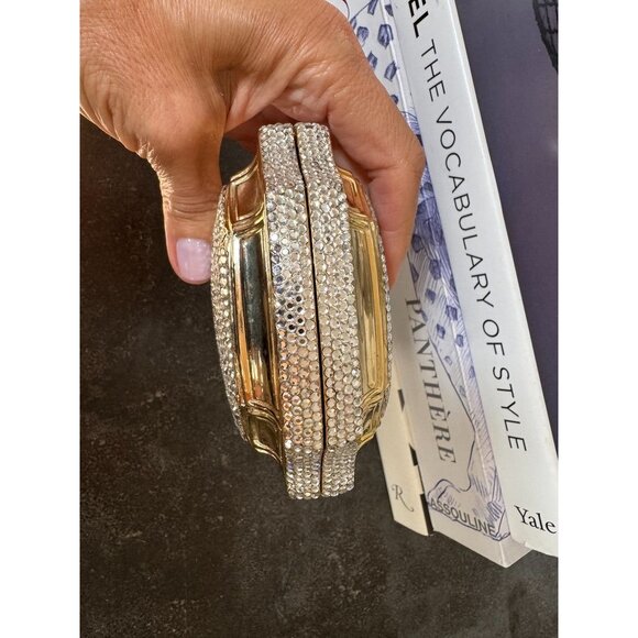 Judith Leiber Embellished Chain-Link Evening Bag - Picture 7 of 13